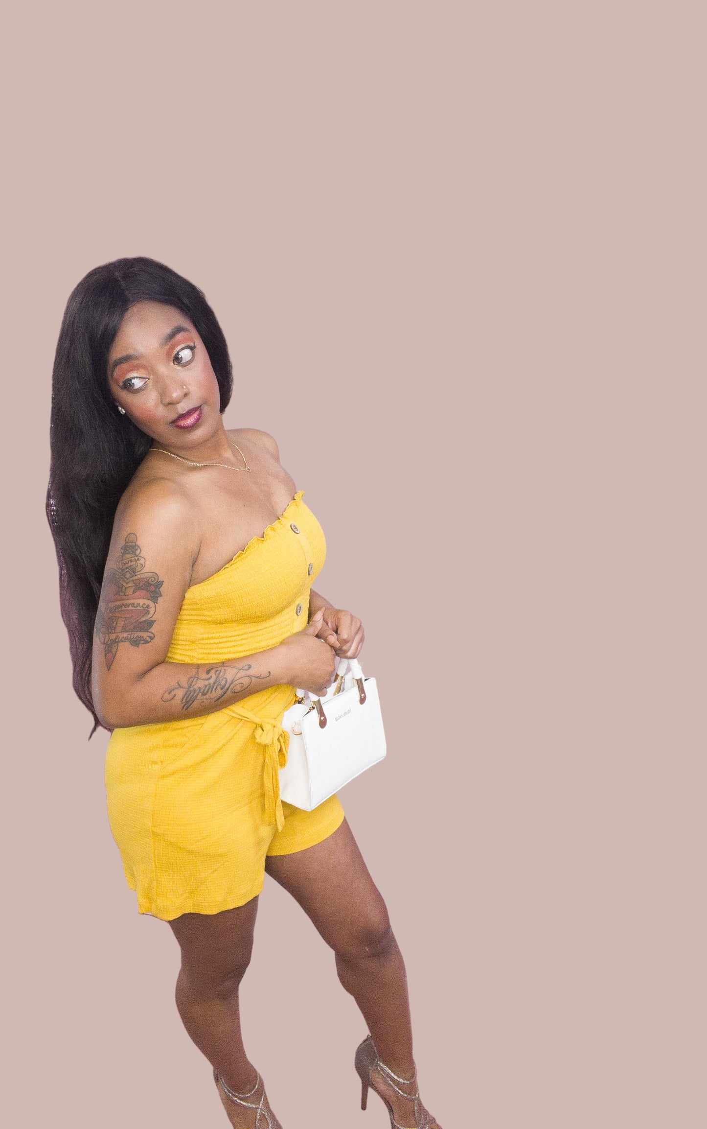 Strapless Shorts Rhomper