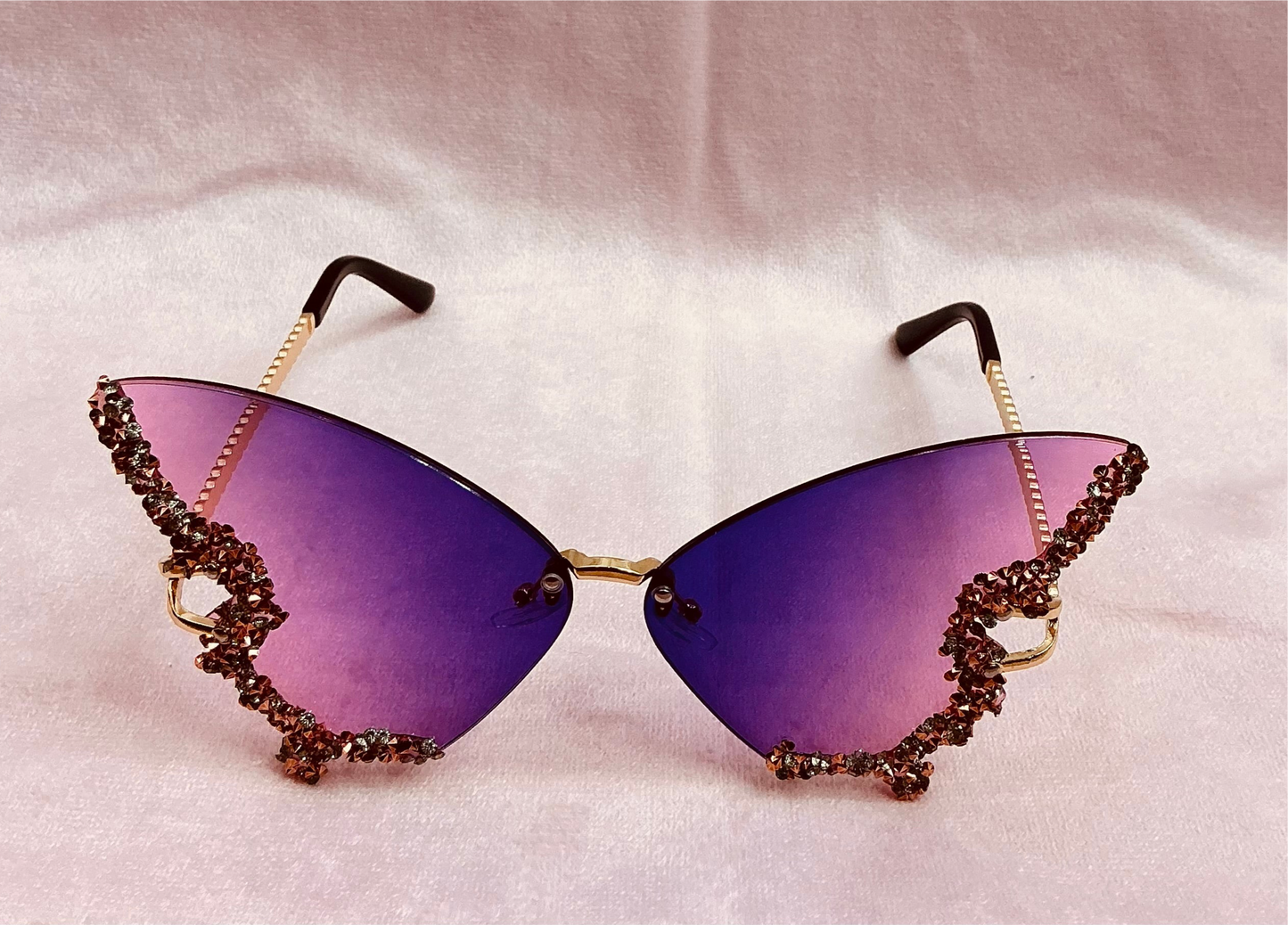 Pink/Purple Butterfly Shades