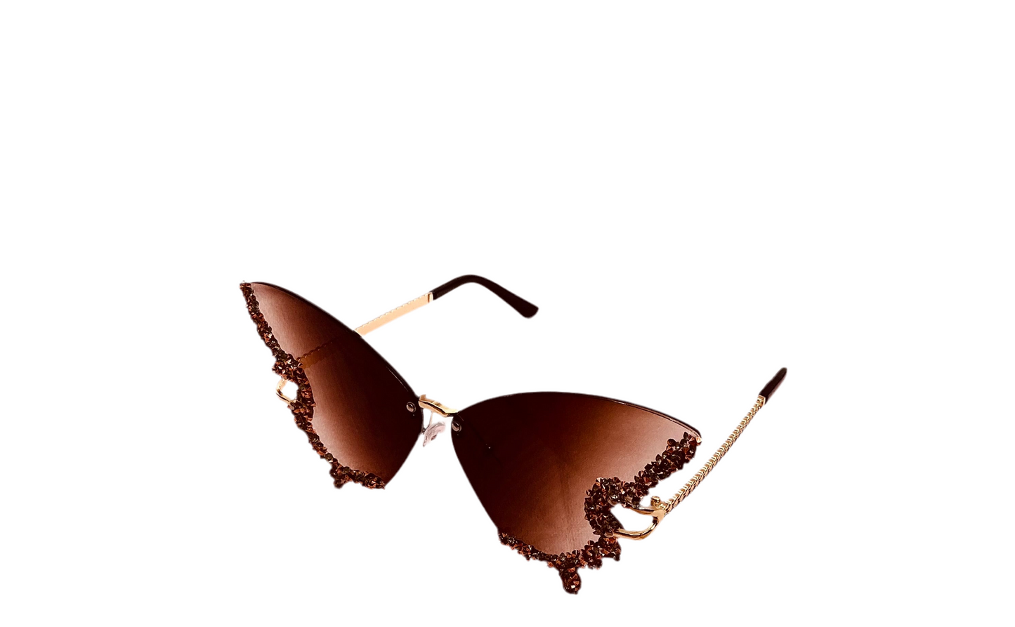 Brown Butterfly Shades