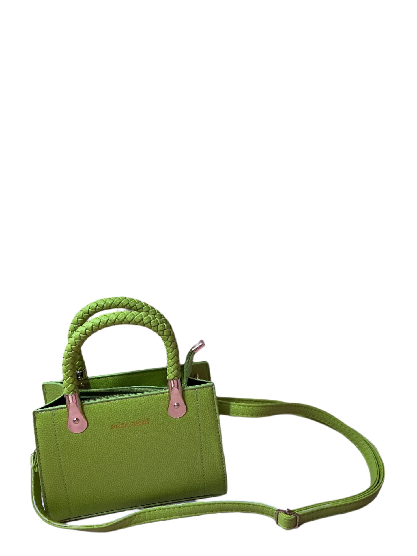 Leather Square Handbag