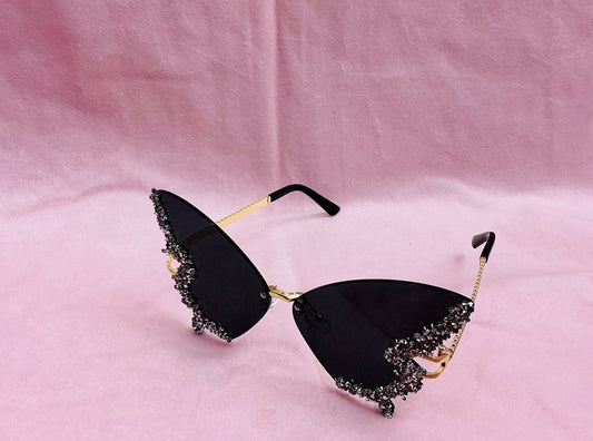 Black Butterfly Shades