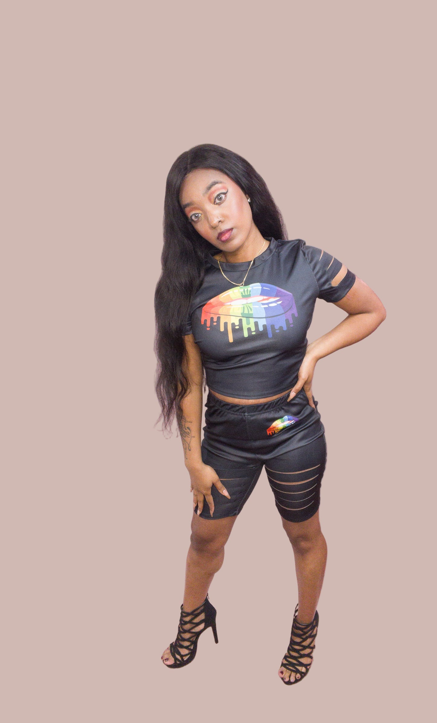 Rainbow Lips Set