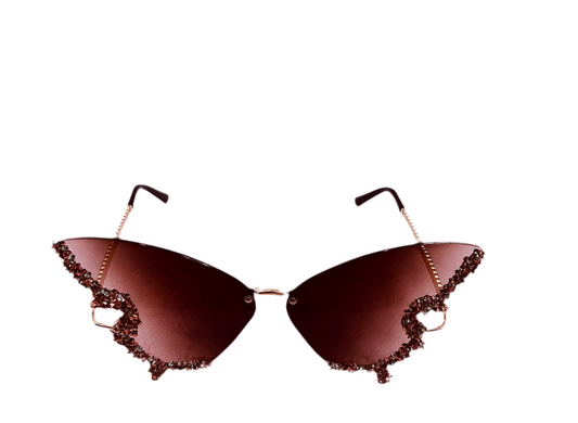 Brown Butterfly Shades
