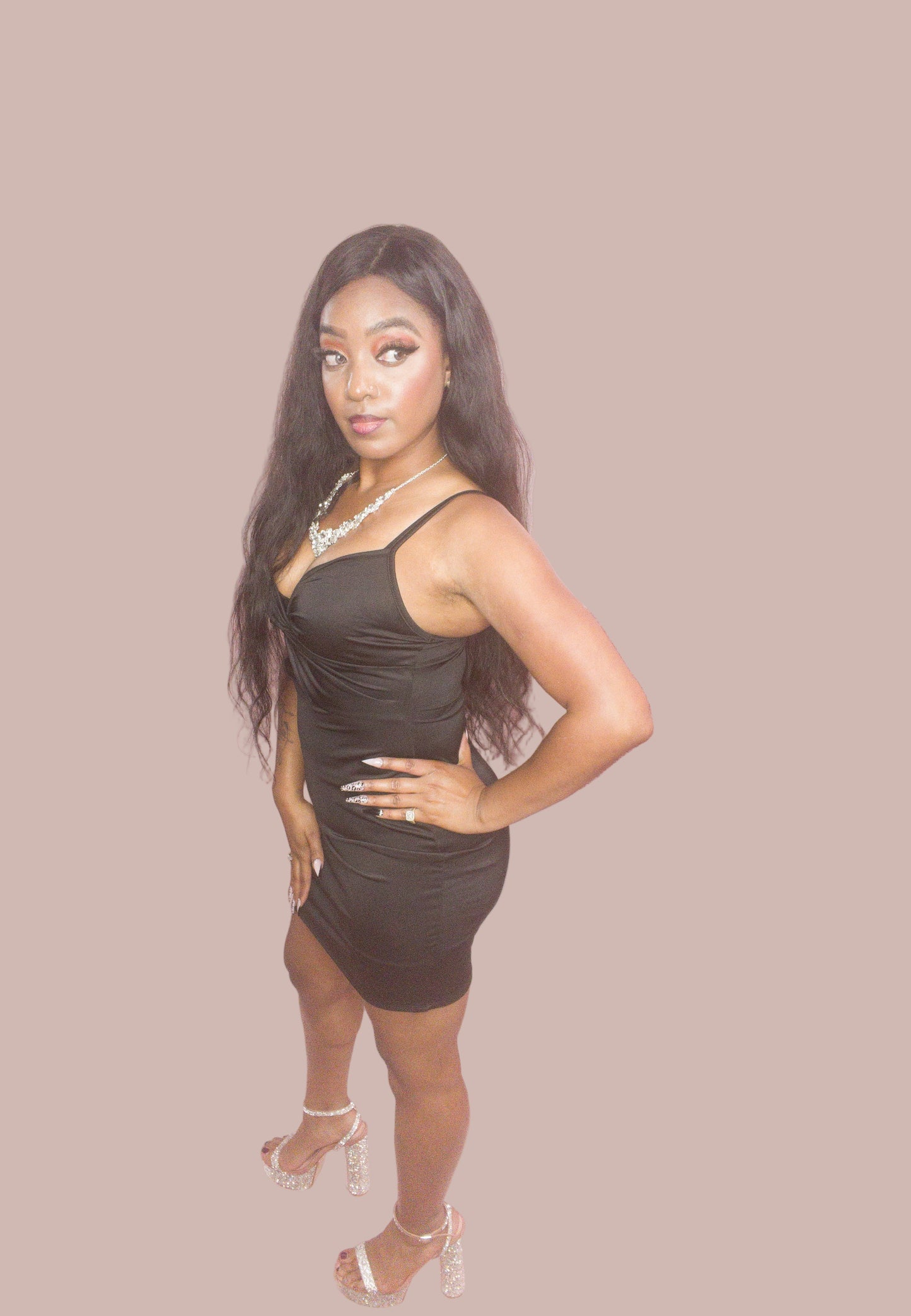 Spaghetti Strap Mini Dress