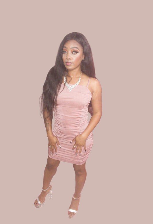 Spaghetti Strap With Back Tie Up