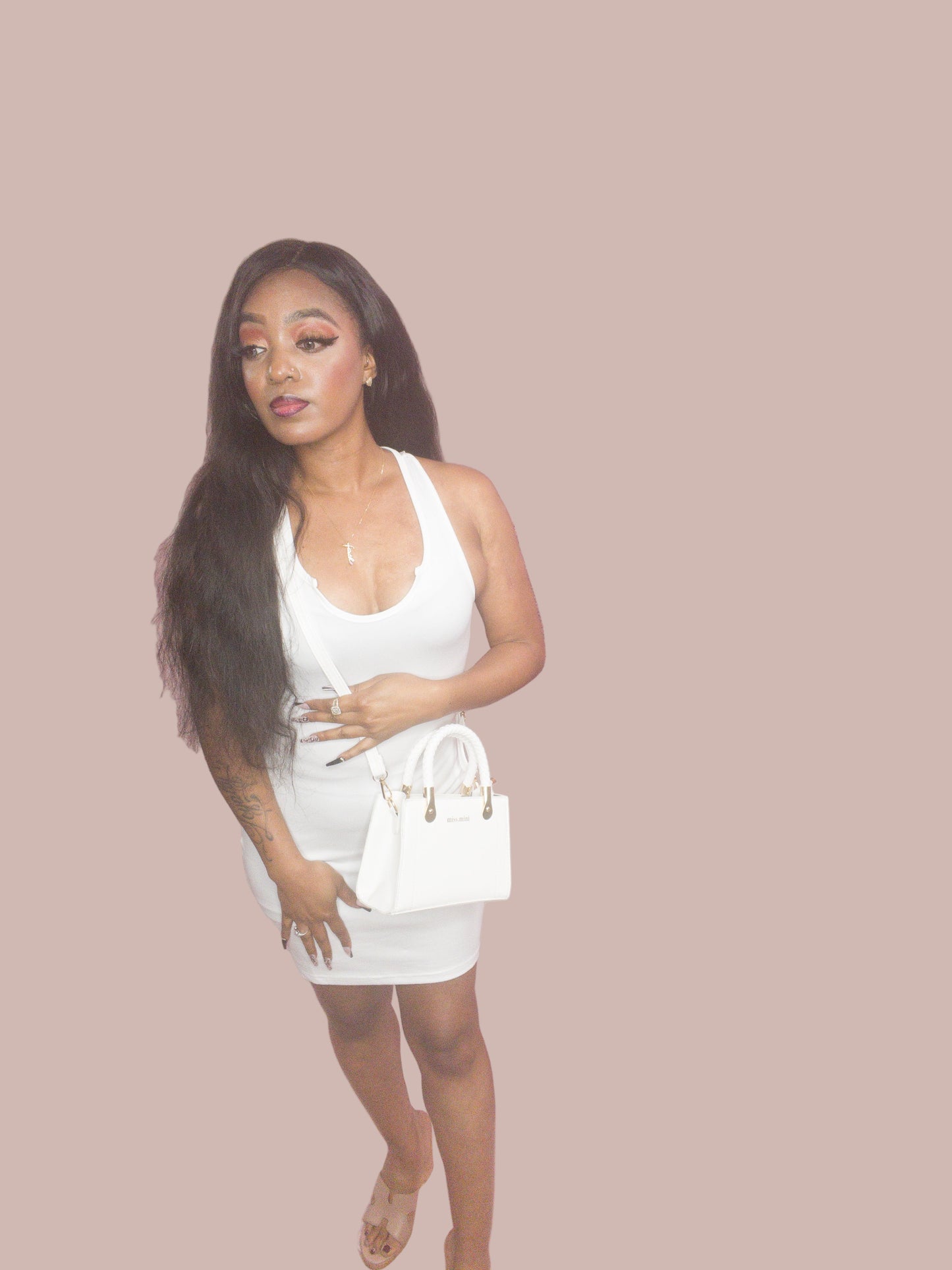 White Mini Dress