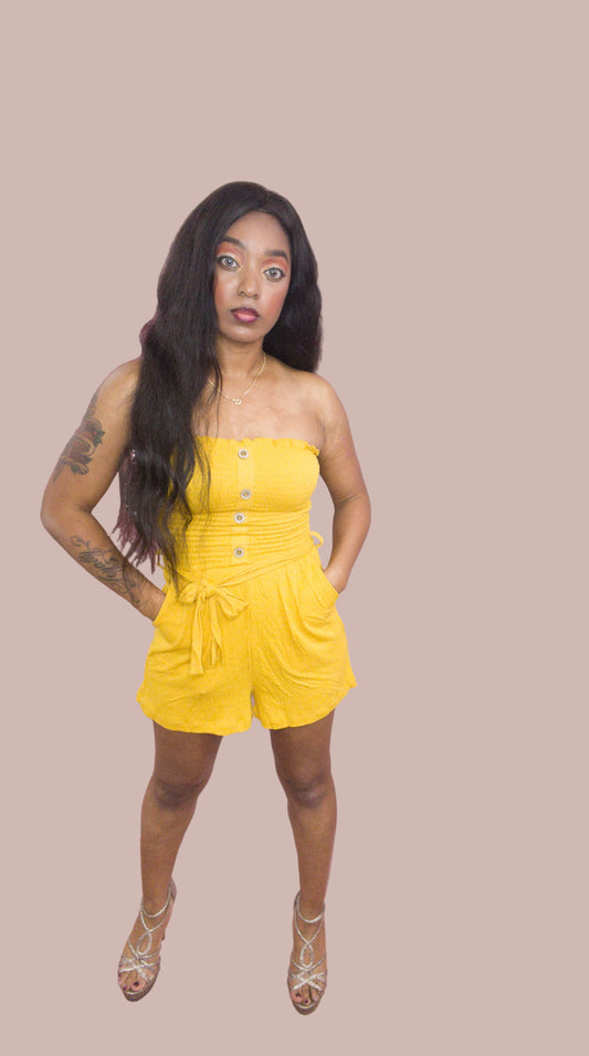 Strapless Shorts Rhomper