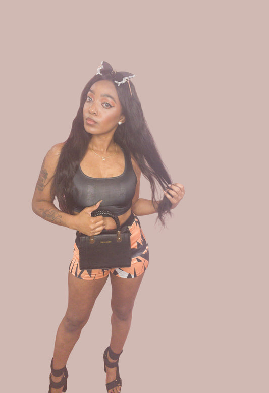 2 piece Geometric Short Set