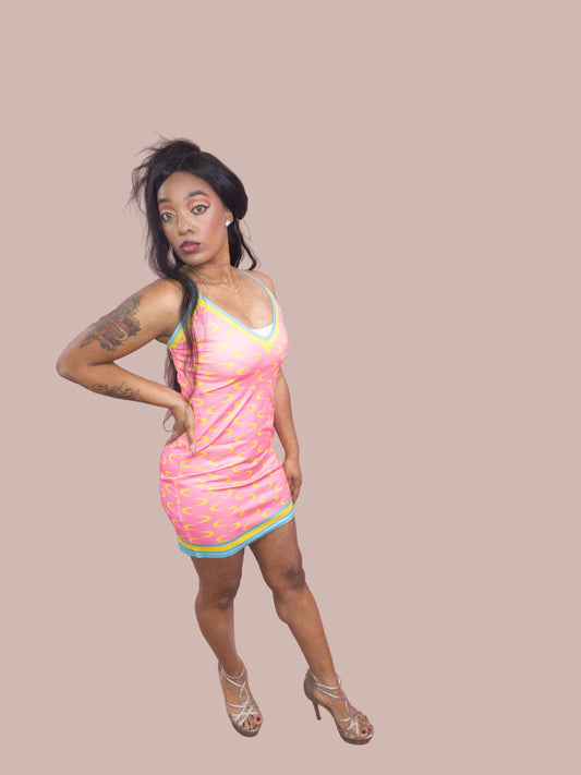 Moon Print Cami Dress