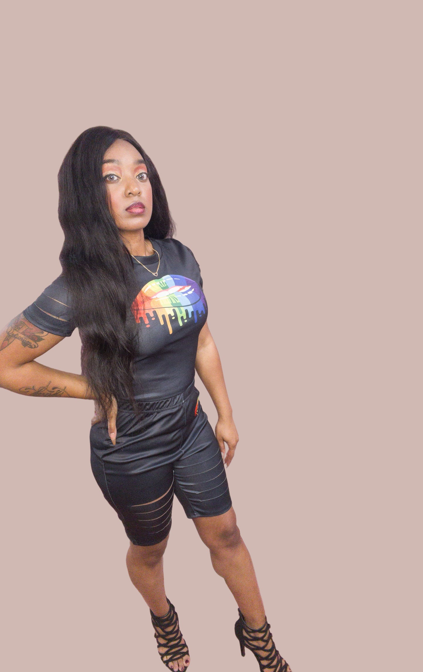 Rainbow Lips Set
