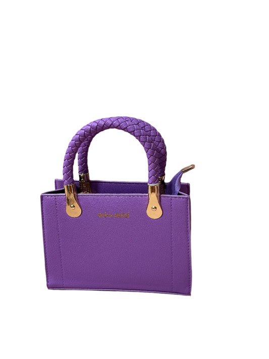 Leather Square Handbag