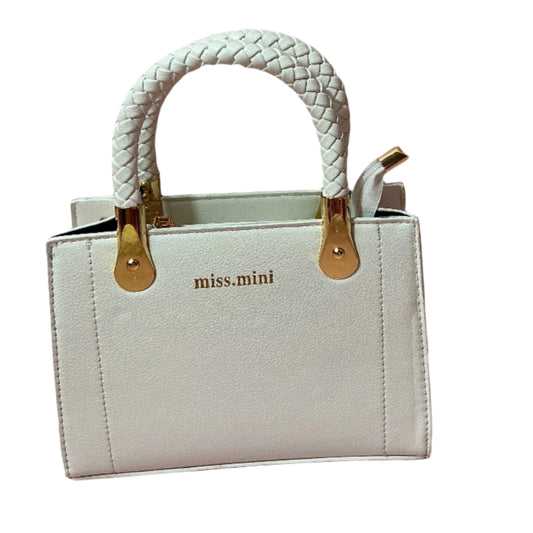 Leather Square Handbag